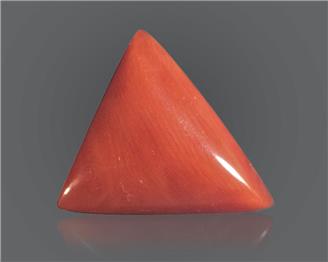 Red Coral Triangle Natural Certified  6.82  RTS  (  8980  )